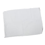 Pet Heating Pad Non Slip Detachable Insulation Warm Blanket for Pet House Dog Kennel(White 90x64cm)
