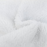 Pet Heating Pad Non Slip Detachable Insulation Warm Blanket for Pet House Dog Kennel(White 90x64cm)
