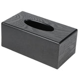 Black Wooden Tissue Box Napkin Case Elegant Style Tissue Holder for Home Hotel Living Room In Australia - Darrahopens