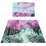 Landscape Wall Tapestry Hanging Carpet Mat for Bedroom Dormitory Bedside Decoration150x130cm In Australia - Darrahopens