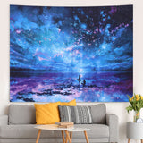 Wall Tapestry Wall Hanging for Bedroom Living Room Dormitory Background Decoration150x130cm