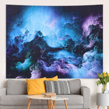 Background Wall Tapestry MultiPurpose Polyester Fiber Hanging Blanket Art Decoration(150x130cm )