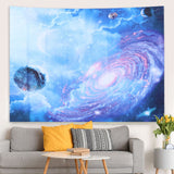 Planet Pattern Tapestry Wall Hanging for Bedroom Living Room Dormitory Background Decor200x150cm