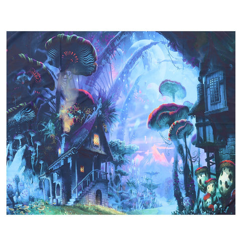 Forest Tapestry Wall Hanging Tapestry Beach Blanket for Living Room Bedroom Decor200x150cm In Australia - Darrahopens