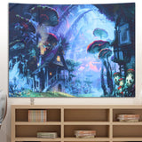 Forest Tapestry Wall Hanging Tapestry Beach Blanket for Living Room Bedroom Decor200x150cm