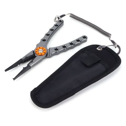 Fishing Lure Pliers Tongs Multifunction Aluminum Alloy Hook Remover Tool EquipmentGray In Australia - Darrahopens