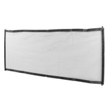 Black Portable Pet Gate Fence Foldable Small Animal Protective Fence for Indoor and Outdoor