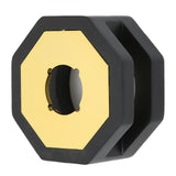 Retro Style Wax Seal Stove Warmer Octangular Melting Sticks Furnace Tool for Making WaxBlack