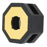 Retro Style Wax Seal Stove Warmer Octangular Melting Sticks Furnace Tool for Making WaxBlack
