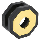 Retro Style Wax Seal Stove Warmer Octangular Melting Sticks Furnace Tool for Making WaxBlack