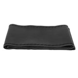 Universal Steering Wheel Cover with Needle Thread Protector for External Diameter of 3738cm(Black Black Thread ) In Australia - Darrahopens