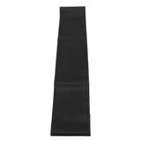 Universal Steering Wheel Cover with Needle Thread Protector for External Diameter of 3738cm(Black Black Thread )