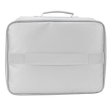 Files Storage Bag Multifunction Fireproof Waterproof Office Document Organizer Silver