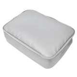 Files Storage Bag Multifunction Fireproof Waterproof Office Document Organizer Silver