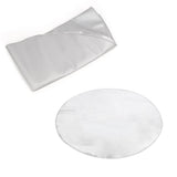 Round Fire Pit Mat Fireproof Outdoor terrace Barbecue Grill Deck Protection Pad SuppliesSilver Gray 60cm