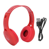 G58 Head Mounted Bluetooth Headset Bluetooth 5.0 Stereo Bluetooth Headset for Sports Use(Red ) In Australia - Darrahopens