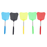 5PCS Plastic Fly Swatter with Retractable Rod Thicken PlantainShaped Fly Swatter for Home In Australia - Darrahopens