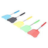 5PCS Plastic Fly Swatter with Retractable Rod Thicken PlantainShaped Fly Swatter for Home