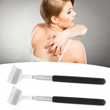 2Pcs Retractable Back Scratcher Portable Stainless Steel Scratching Tool 20‑68cm