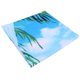 Home Tapestry Landscape Pattern Polyester Fabric Hanging Blanket for Bedroom Balcony150x150cm