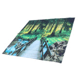 Polyester Tapestry Forest Landscape Pattern Wall Hanging Blanket Bedroom Dormitory Decors230x180cm
