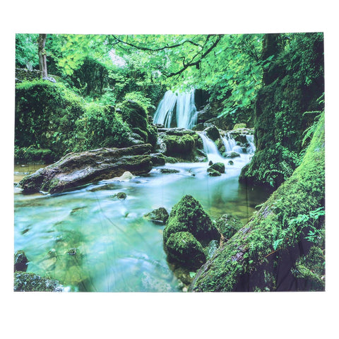 Forest Stream Scenery Tapestry Background Wall Hanging Decorative Blanket for Home Use150x150cm In Australia - Darrahopens