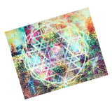 Abstract Geometric Pattern Tapestry Wall Hanging for Living Room Bedroom Art Decor230x180cm