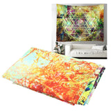 Abstract Geometric Pattern Tapestry Wall Hanging for Living Room Bedroom Art Decor230x180cm In Australia - Darrahopens