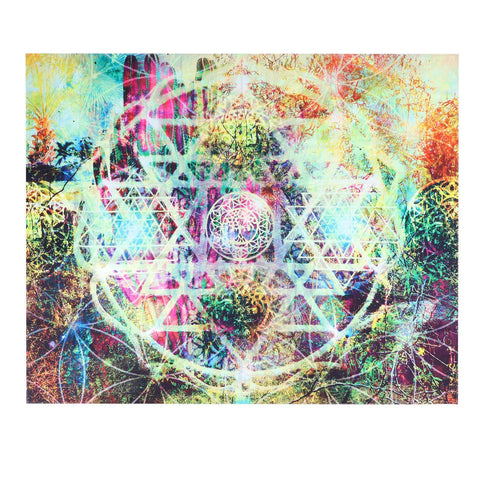 Abstract Geometric Pattern Tapestry Wall Hanging for Living Room Bedroom Art Decor200x150cm In Australia - Darrahopens