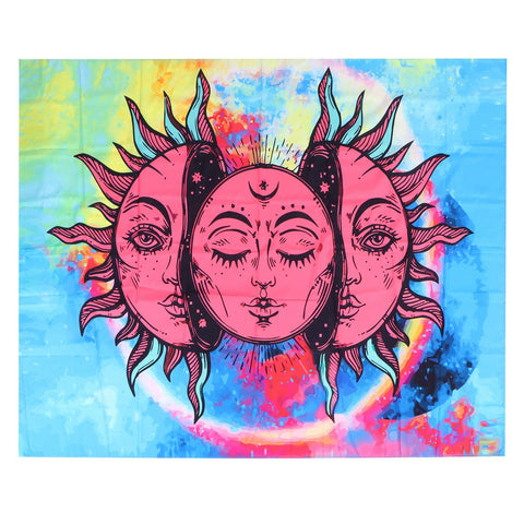 Sun Goddess Pattern Tapestry Wall Hanging for Bedroom Living Room Background Art Decor230x180cm In Australia - Darrahopens
