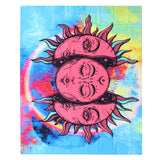 Sun Goddess Pattern Tapestry Wall Hanging for Bedroom Living Room Background Art Decor230x180cm In Australia - Darrahopens
