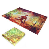 Forest Yoga Background Pattern Tapestry Wall Hanging Wall Blanket for Home Decor230x180cm In Australia - Darrahopens