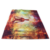 Forest Yoga Background Pattern Tapestry Wall Hanging Wall Blanket for Home Decor230x180cm
