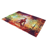 Forest Yoga Background Pattern Tapestry Wall Hanging Wall Blanket for Home Decor150x150cm In Australia - Darrahopens