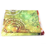 Forest Yoga Background Pattern Tapestry Wall Hanging Wall Blanket for Home Decor150x150cm