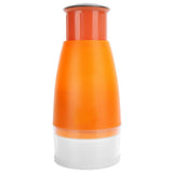 Manual Chopper Hand Press Garlic Ginger Garlic Chop Cutter Household with 2pcs Plastic BoxOrange