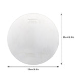 Round Sushi Plate Innovative 304 Stainless Steel Cake Dessert Dish Tray for Kitchen RestaurantL