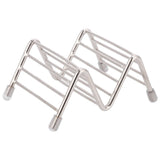 Taco Holder Innovative 304 Stainless Steel Pancake Stand Tray for Kitchen Restaurant1/2 Grid