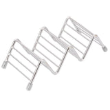Taco Holder Innovative 304 Stainless Steel Pancake Stand Tray for Kitchen Restaurant2/3 Grid