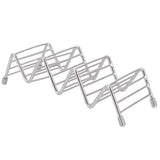 Taco Holder Innovative 304 Stainless Steel Pancake Stand Tray for Kitchen Restaurant3/4 Grid In Australia - Darrahopens