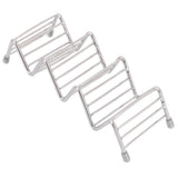 Taco Holder Innovative 304 Stainless Steel Pancake Stand Tray for Kitchen Restaurant3/4 Grid In Australia - Darrahopens