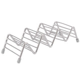Taco Holder Innovative 304 Stainless Steel Pancake Stand Tray for Kitchen Restaurant3/4 Grid