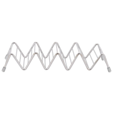 Taco Holder Innovative 304 Stainless Steel Pancake Stand Tray for Kitchen Restaurant4/5 Grid