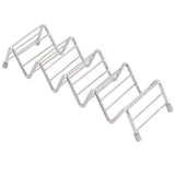 Taco Holder Innovative 304 Stainless Steel Pancake Stand Tray for Kitchen Restaurant4/5 Grid