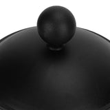 Coffee Tea Maker Kettle High Temperature Resistant Borosilicate Filter Teapot Hand Brewing Black350ml