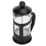Coffee Tea Maker Kettle High Temperature Resistant Borosilicate Filter Teapot Hand Brewing Black1000ml