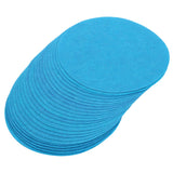 Felt Dish Protection Pad Bowl Anti Friction Pad Pot Stacking Food Plate Divider Separator Protectors(Lake Green 48PCS)