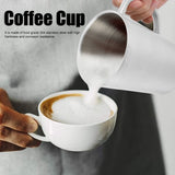 300ml Portable Mug 304 Stainless Steel Double Walled Insulated Coffee Beer Cup with HandleGlossy Silver