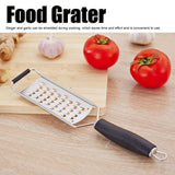 Handheld Cheese Grater Manual Vegetables Shredder Kitchen Gadgets with Silicone Thichen HandleJ13398/08 Large Gross Hole