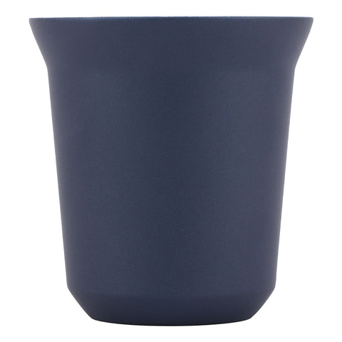 Stainless Steel Coffee Cup Double Wall Insulated Capsule Cup Mug for Home Coffee ShopDark Blue 160ml In Australia - Darrahopens